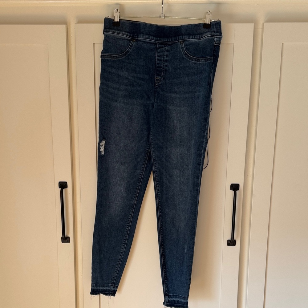 SPANX Dark Blue Skinny Jeans